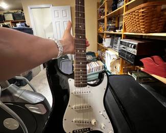 Electric guitar Squier Strat by Fender