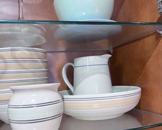 Set of pfaltzgraff vintage ceramic dinnerware  