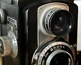 Ciro-Flex TLR Film Camera Rapax Wollensak lens made in USA