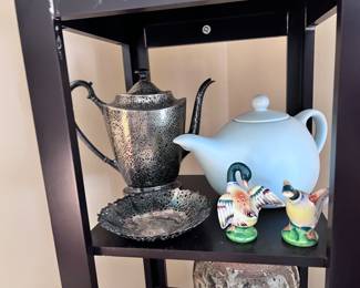 Assorted Silver, porcelain, ceramic 