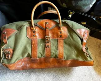 Ralph Laurent vintage carry on bag