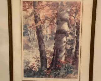 08 Russell Norberg Autumn Birch Signed Numbered Print