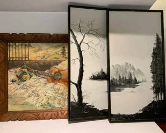 Hasel Lee Nancy Bowman Oil Paintings