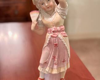 Bisque figurine.
