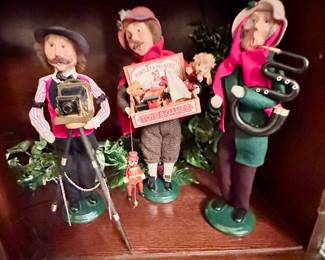 Byers' Choice carolers.