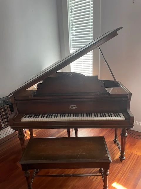 Baby grand in great condition for being 104 years old!