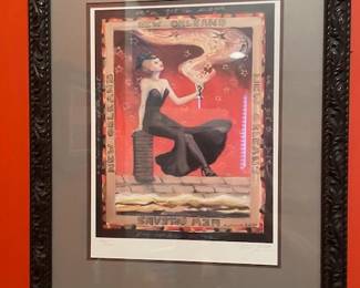 Limited edition by local artist Barbara Yochum.