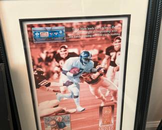 Georgia Southern Arkansas Football memorabila