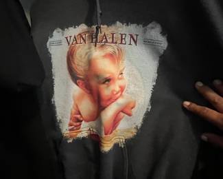 Van Halen and other rock star tee shirts