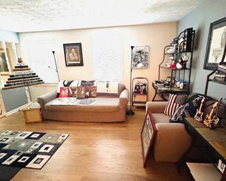 Sofa and other furniture