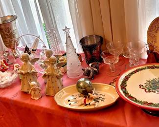 Glass, Christmas Items