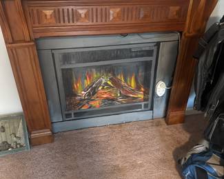 Faux Fireplace Mantle
