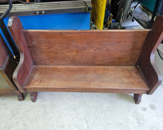 Church pew antique