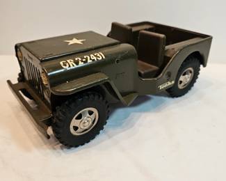 Tonka Metal Toy Truck Army Jeep No Top https://www.auctionninja.com/stress-free-estate-services-llc/sales/details/collectors-cache-auction-coins-vintage-toys-jewelry-collectibles-ephemera-silver-and-more-no-reserves-shipping-available-or-alton-nh-pickup-36.html?an=pptvtd