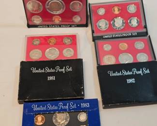 1979 To 1983 Proof Sets https://www.auctionninja.com/stress-free-estate-services-llc/sales/details/collectors-cache-auction-coins-vintage-toys-jewelry-collectibles-ephemera-silver-and-more-no-reserves-shipping-available-or-alton-nh-pickup-36.html?an=pptvtd
