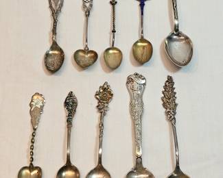 Assorted Sterling Silver Commemorative Spoons Lot https://www.auctionninja.com/stress-free-estate-services-llc/sales/details/collectors-cache-auction-coins-vintage-toys-jewelry-collectibles-ephemera-silver-and-more-no-reserves-shipping-available-or-alton-nh-pickup-36.html?an=pptvtd