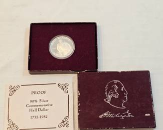 1982 George Washington Commemorative Half Dollar With Case And COA https://www.auctionninja.com/stress-free-estate-services-llc/sales/details/collectors-cache-auction-coins-vintage-toys-jewelry-collectibles-ephemera-silver-and-more-no-reserves-shipping-available-or-alton-nh-pickup-36.html?an=pptvtd