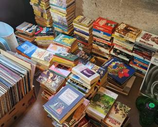 Books and LPs