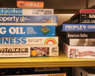 Vintage games and puzzles