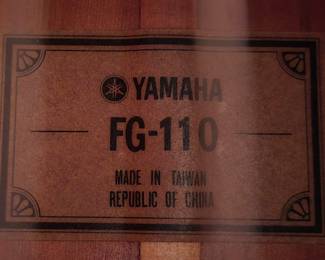 Yamaha FG-110 Guitar