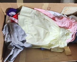 Vintage doll/baby clothes
