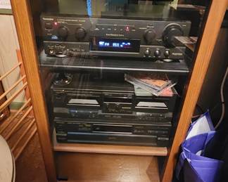 Vintage Technics stereo components