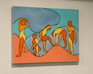 Modernist oil paintings 