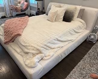 Restoration Hardware Queen Cloud Bed
