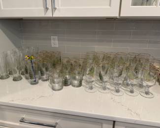 Spode Christmas glassware