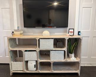 Restoration Hardware “Reclaimed Pine Low bookcase “