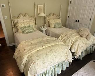 John Widdecomb Twin beds, night stand & armoire