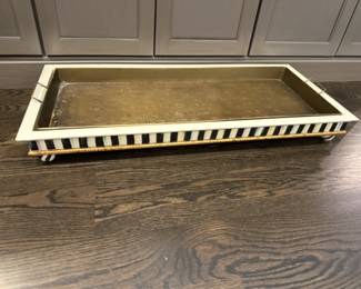 MacKenzie Childs boot / shoe tray
