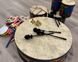 Children’s drums and instruments 