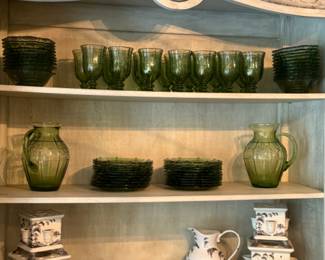 Juliska "Country Estate" ceramic pieces & glassware "Colette"