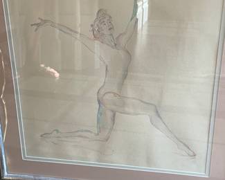 Dancer watercolors