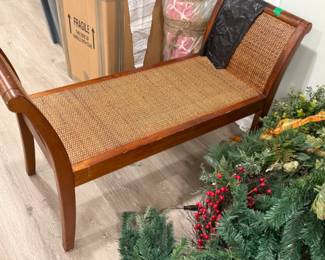 Woven bench