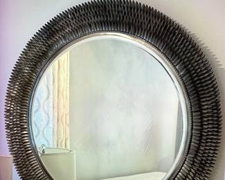Restoration Hardware petal mirror 
