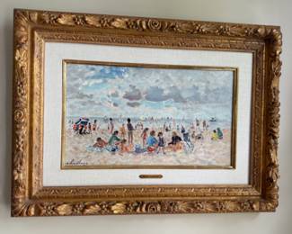 Andre Hambourg oil painting