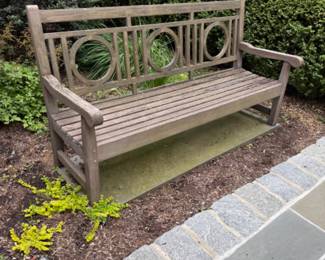 Restoration Hardware "Leagrave" pair of benches