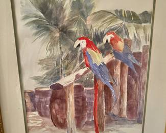 Parrots by Herndon Grice