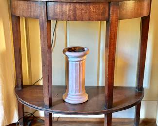 Pair of Demilune Tables