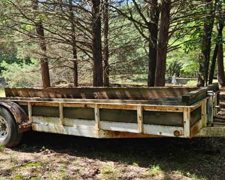 Tandem trailer