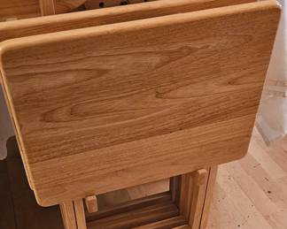 Set of 4 TV trays