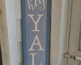 Welcome sign