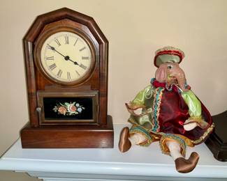 Clock for decor only, 