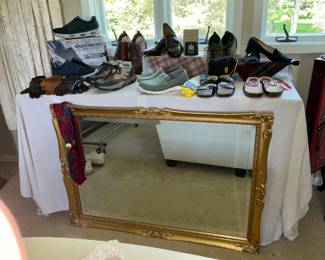 Women's shoes, size 8.5, Mens shoes size 10.5