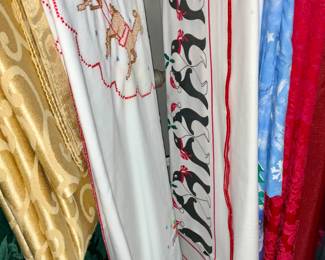 Holiday, Christmas tablecloths, 