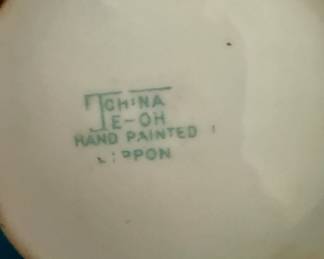 Johina E-Oh painted vases - Nippon