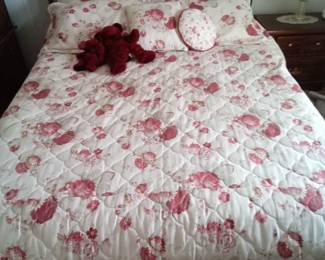 Full Size complete Bed and bedding Covers