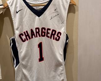 Autographed signed jersey 